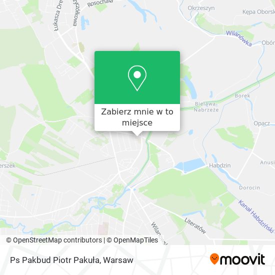 Mapa Ps Pakbud Piotr Pakuła