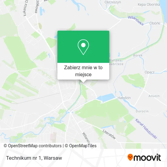 Mapa Technikum nr 1