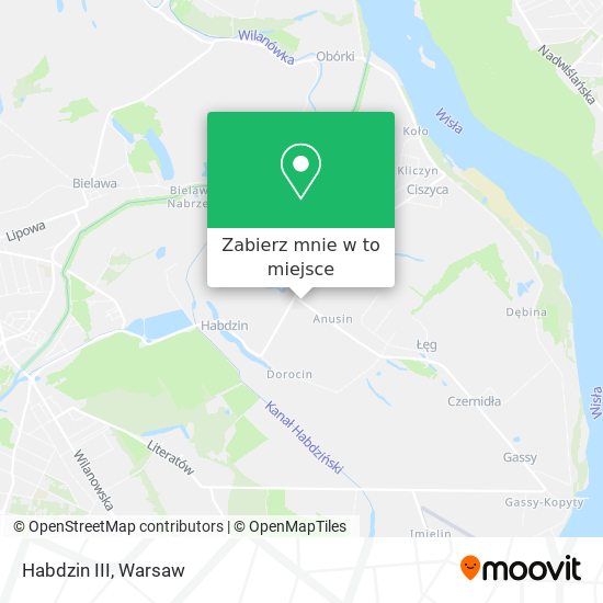 Mapa Habdzin III