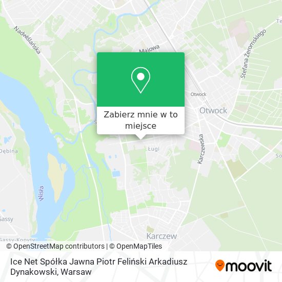 Mapa Ice Net Spółka Jawna Piotr Feliński Arkadiusz Dynakowski