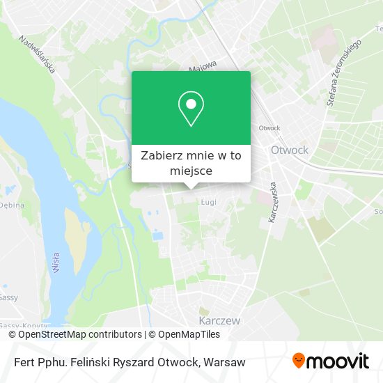 Mapa Fert Pphu. Feliński Ryszard Otwock