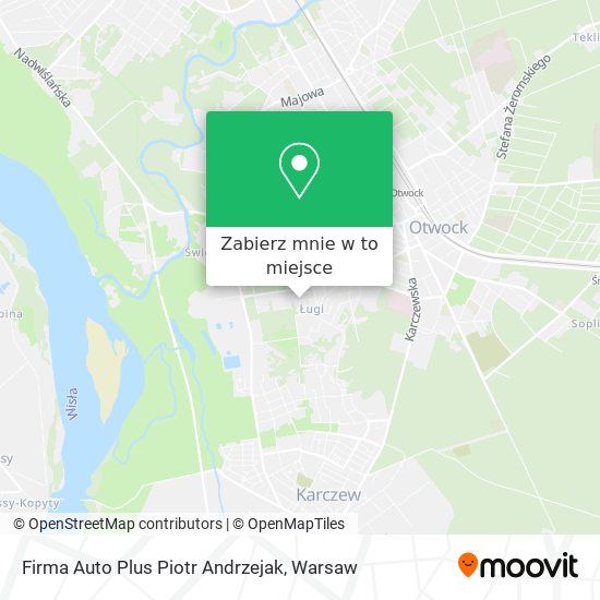 Mapa Firma Auto Plus Piotr Andrzejak