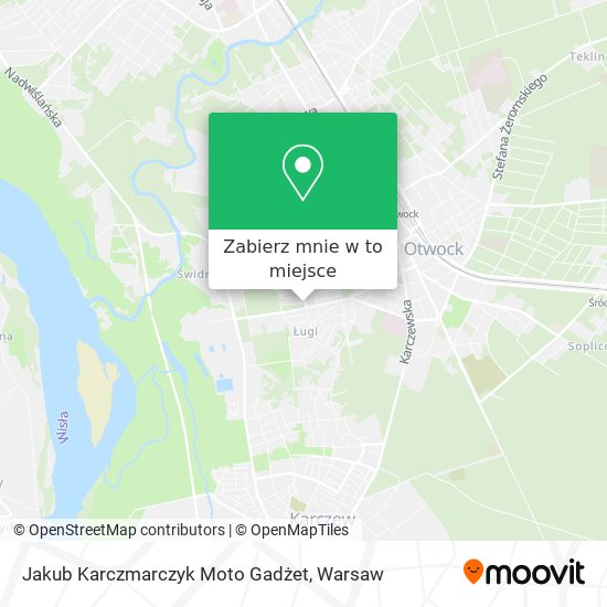 Mapa Jakub Karczmarczyk Moto Gadżet