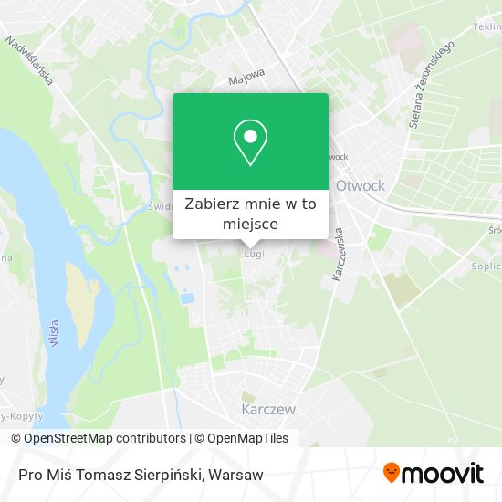 Mapa Pro Miś Tomasz Sierpiński