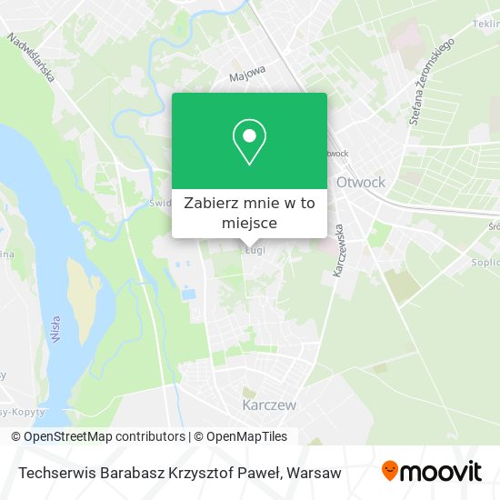 Mapa Techserwis Barabasz Krzysztof Paweł