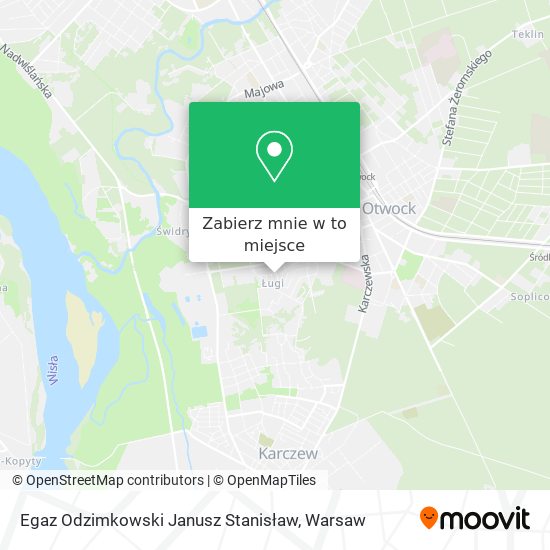 Mapa Egaz Odzimkowski Janusz Stanisław