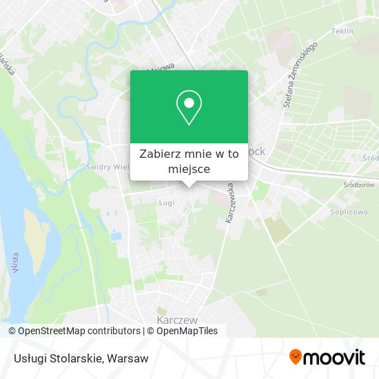 Mapa Usługi Stolarskie