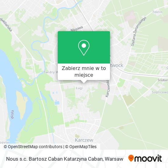 Mapa Nous s.c. Bartosz Caban Katarzyna Caban