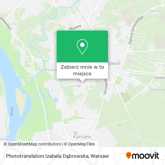 Mapa Phototranslation Izabela Dąbrowska