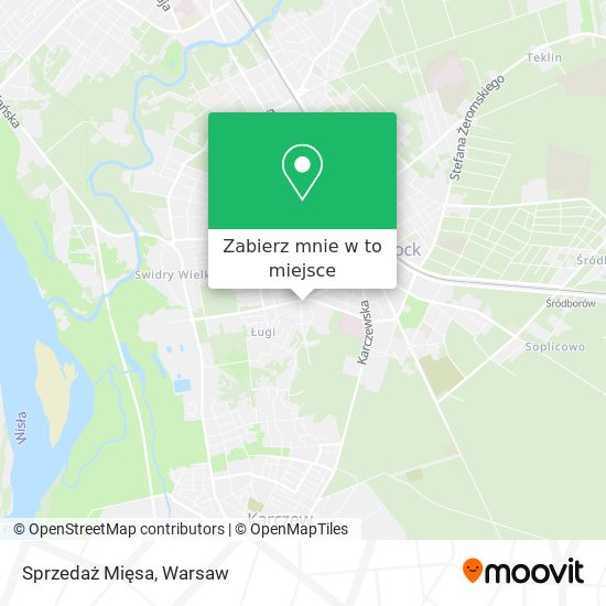 Mapa Sprzedaż Mięsa