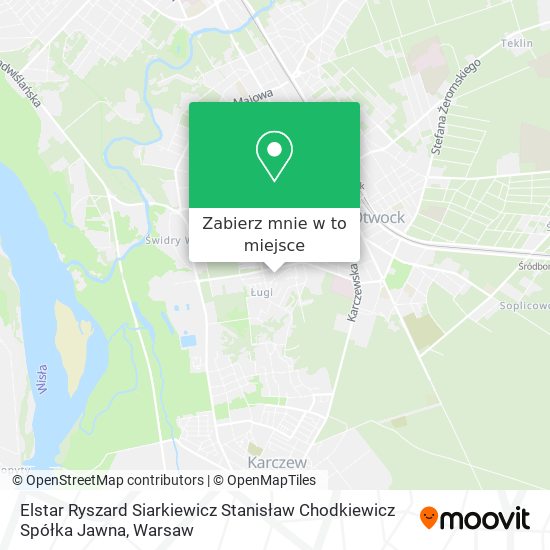 Mapa Elstar Ryszard Siarkiewicz Stanisław Chodkiewicz Spółka Jawna