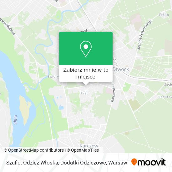 Mapa Szafio. Odzież Włoska, Dodatki Odzieżowe