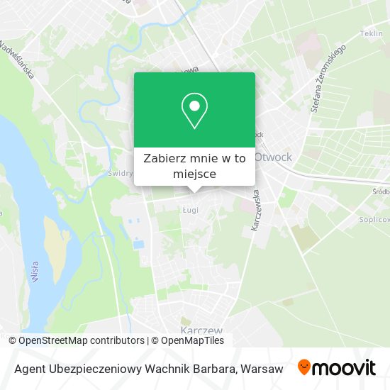 Mapa Agent Ubezpieczeniowy Wachnik Barbara