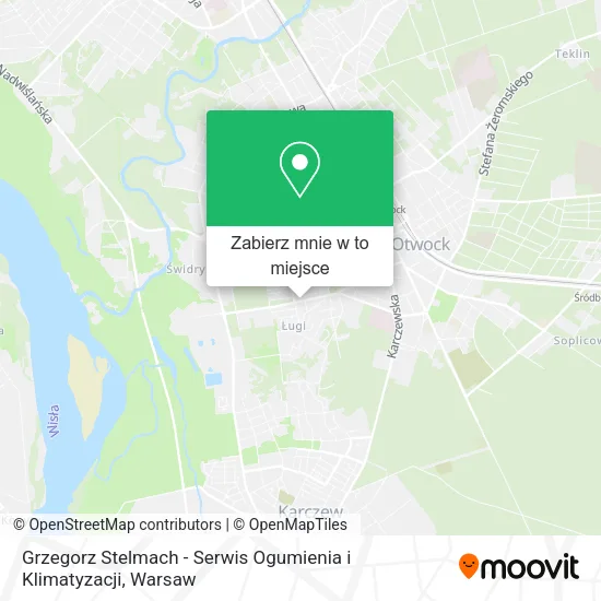 Mapa Grzegorz Stelmach - Serwis Ogumienia i Klimatyzacji