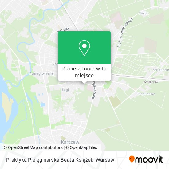 Mapa Praktyka Pielęgniarska Beata Książek