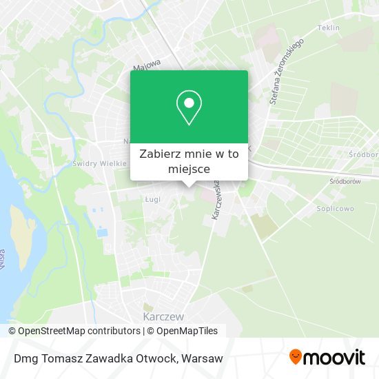 Mapa Dmg Tomasz Zawadka Otwock