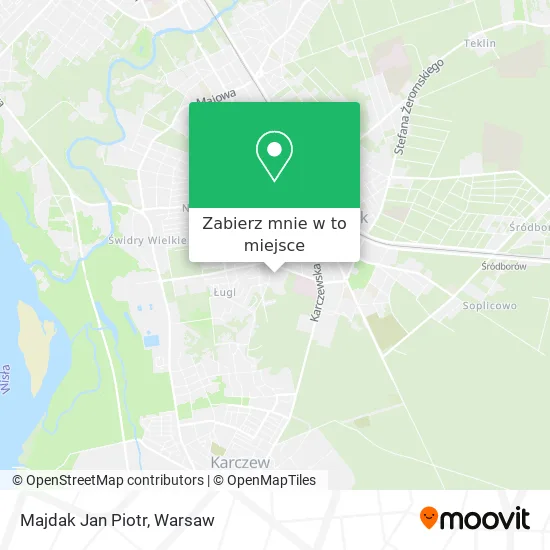 Mapa Majdak Jan Piotr