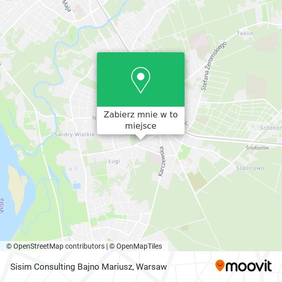 Mapa Sisim Consulting Bajno Mariusz