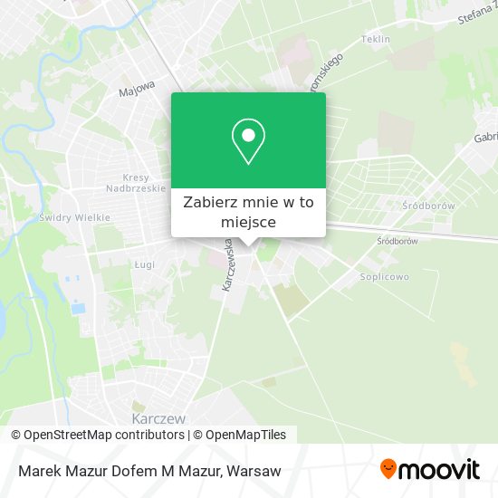 Mapa Marek Mazur Dofem M Mazur