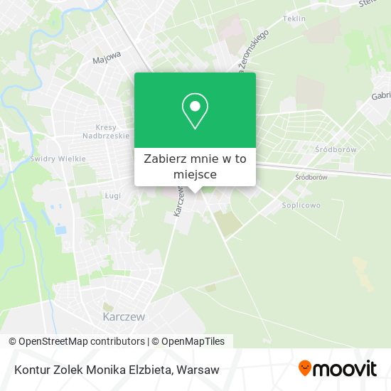 Mapa Kontur Zolek Monika Elzbieta