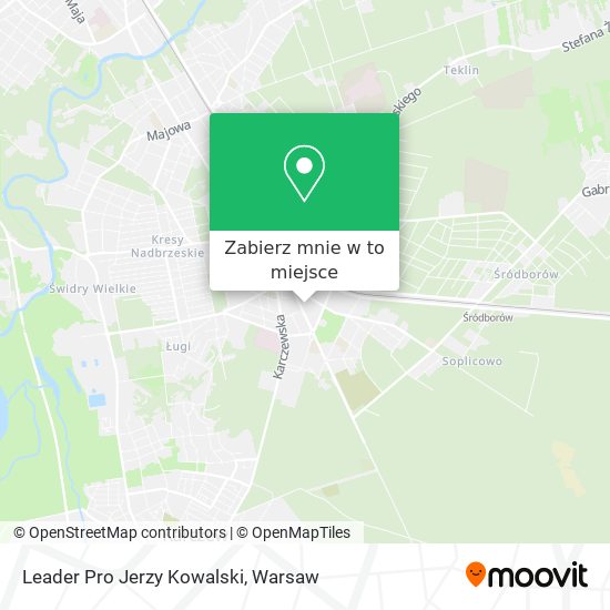 Mapa Leader Pro Jerzy Kowalski