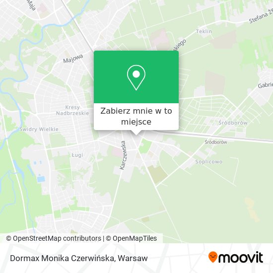 Mapa Dormax Monika Czerwińska