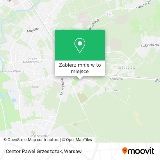 Mapa Centor Paweł Grzeszczak