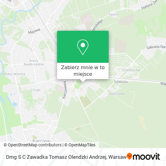 Mapa Dmg S C Zawadka Tomasz Olendzki Andrzej