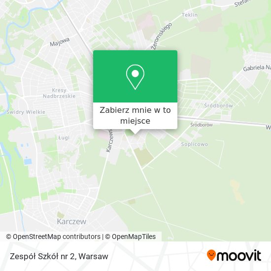 Mapa Zespół Szkół nr 2