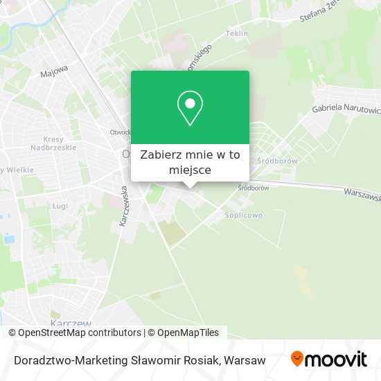 Mapa Doradztwo-Marketing Sławomir Rosiak