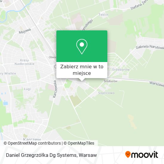 Mapa Daniel Grzegrzółka Dg Systems