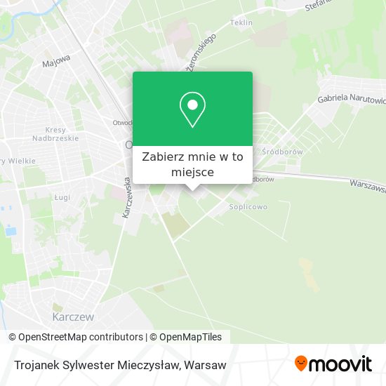 Mapa Trojanek Sylwester Mieczysław