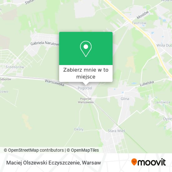 Mapa Maciej Olszewski Eczyszczenie