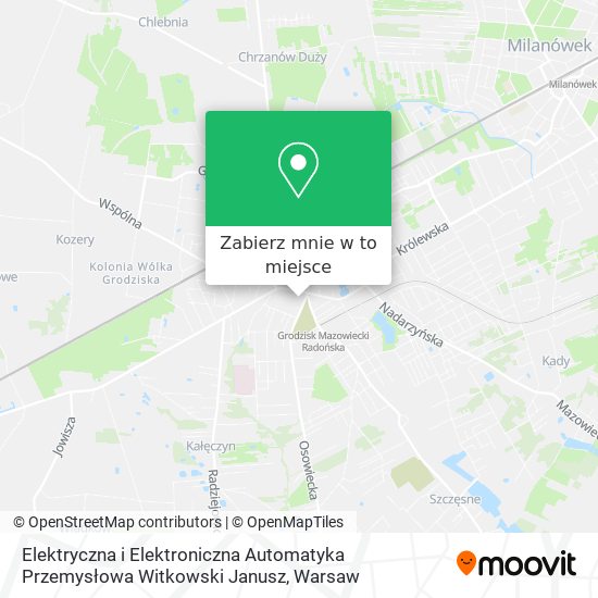 Mapa Elektryczna i Elektroniczna Automatyka Przemysłowa Witkowski Janusz