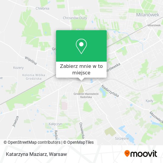 Mapa Katarzyna Maziarz