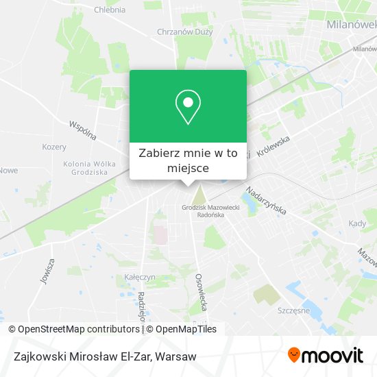 Mapa Zajkowski Mirosław El-Zar