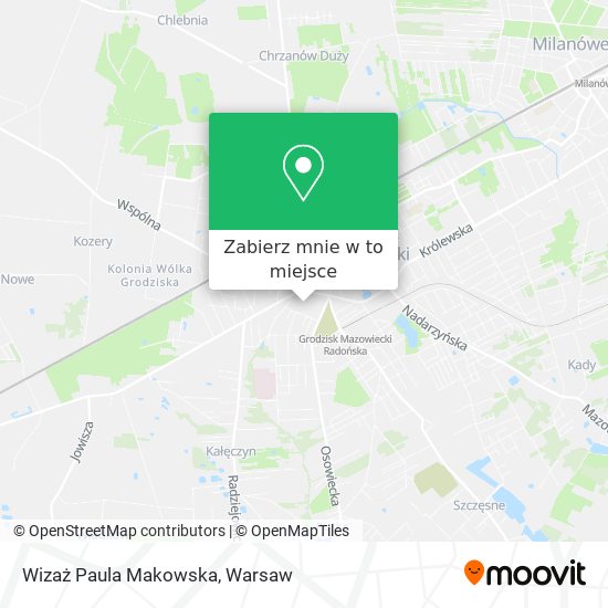 Mapa Wizaż Paula Makowska