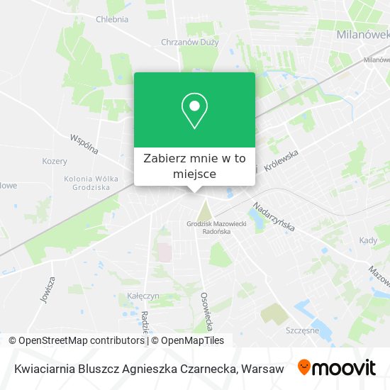 Mapa Kwiaciarnia Bluszcz Agnieszka Czarnecka