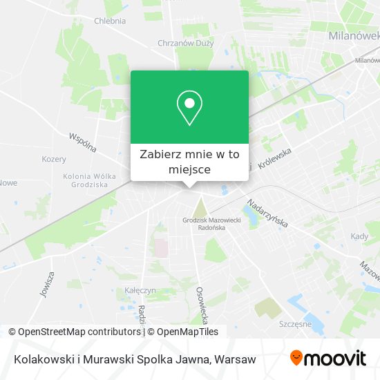 Mapa Kolakowski i Murawski Spolka Jawna