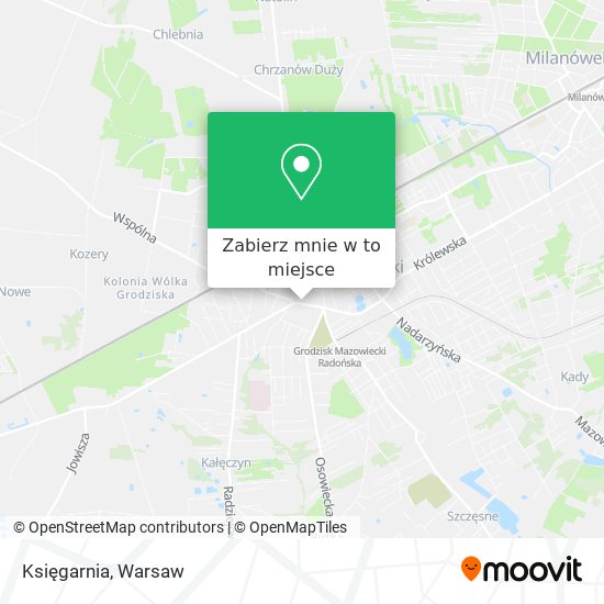 Mapa Księgarnia