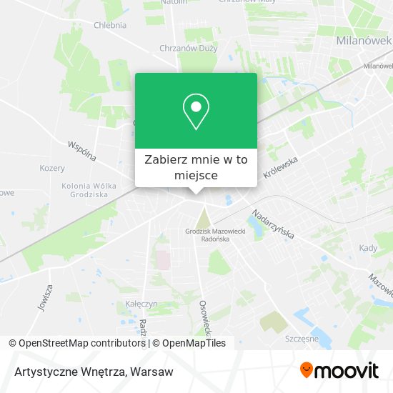 Mapa Artystyczne Wnętrza