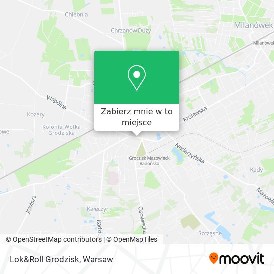 Mapa Lok&Roll Grodzisk