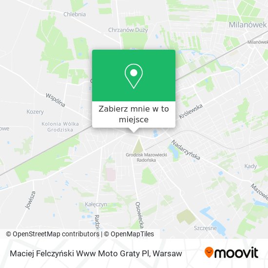 Mapa Maciej Felczyński Www Moto Graty Pl