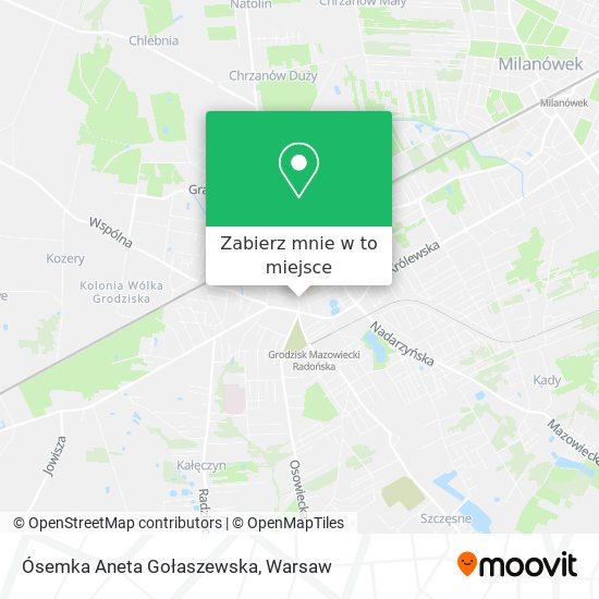 Mapa Ósemka Aneta Gołaszewska