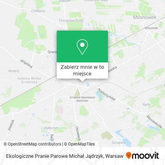 Mapa Ekologiczne Pranie Parowe Michał Jądrzyk