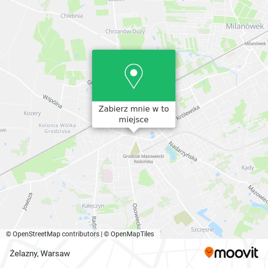 Mapa Żelazny