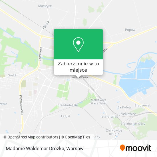 Mapa Madame Waldemar Dróżka