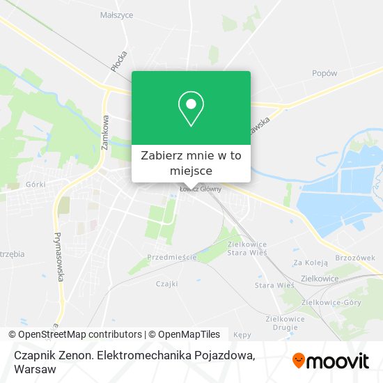 Mapa Czapnik Zenon. Elektromechanika Pojazdowa