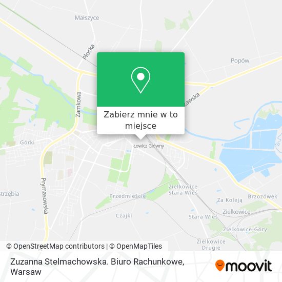 Mapa Zuzanna Stelmachowska. Biuro Rachunkowe