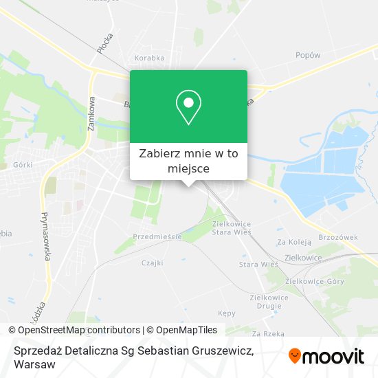 Mapa Sprzedaż Detaliczna Sg Sebastian Gruszewicz